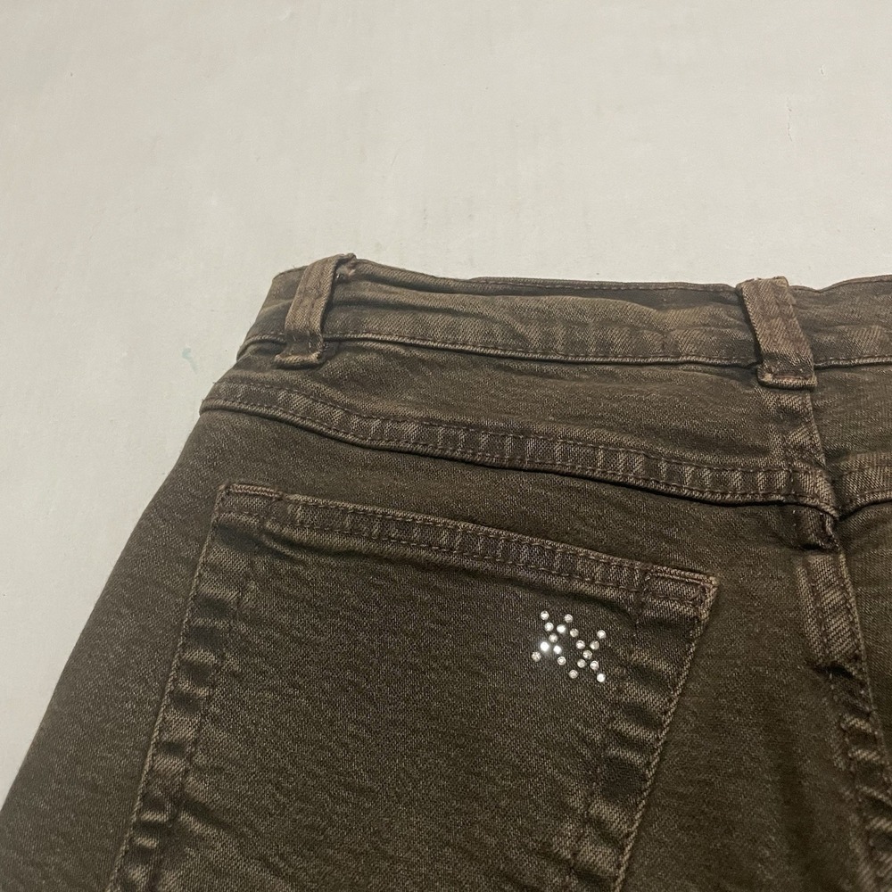 BrazilRoxx Jeans Women's Size 2‎ X 28.5 Embroidered Front Raw Hem Straight Leg - Picture 7 of 7